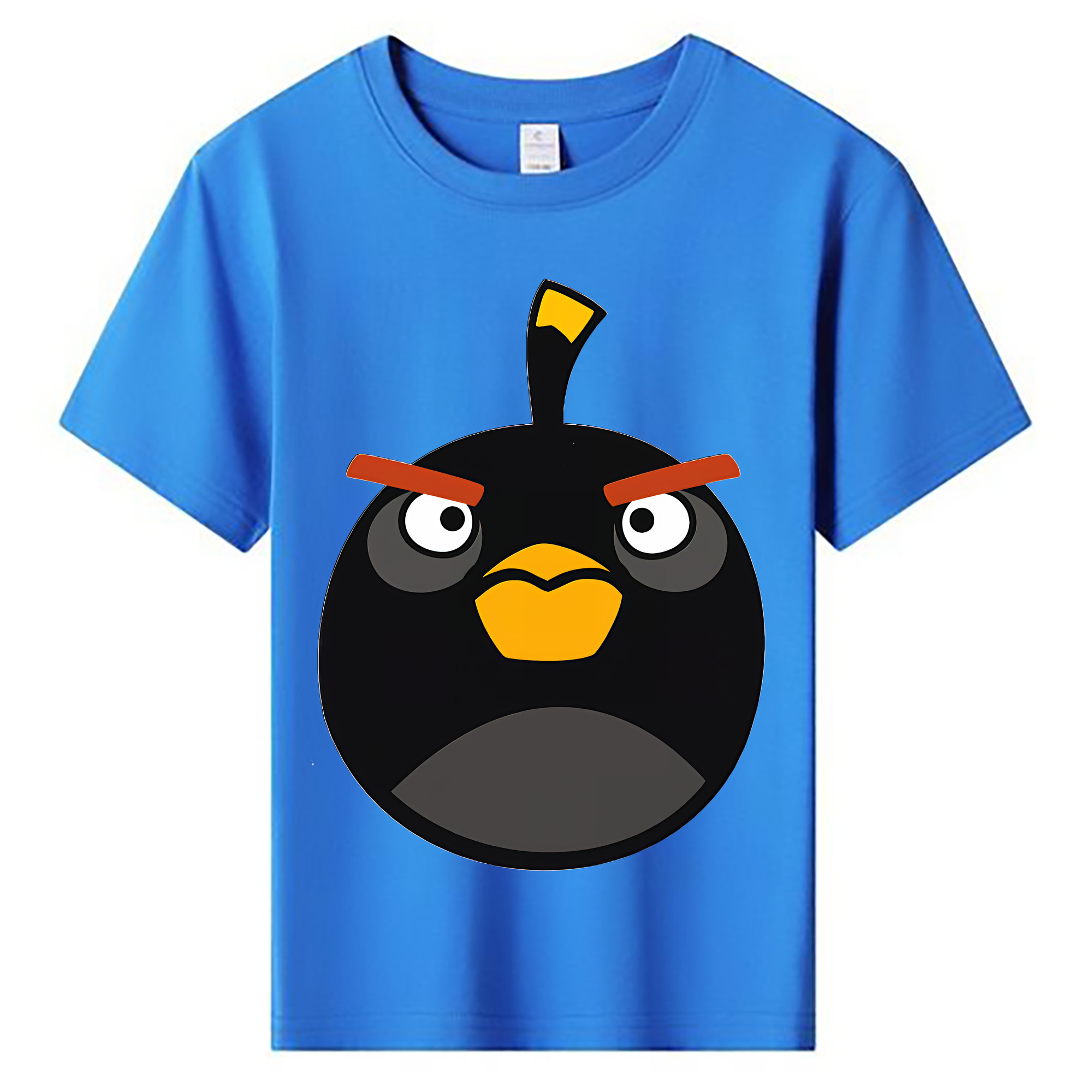 （画像用） Angry Birds アングリーバード 綿100％キッズTシャツ（フロントプリント）